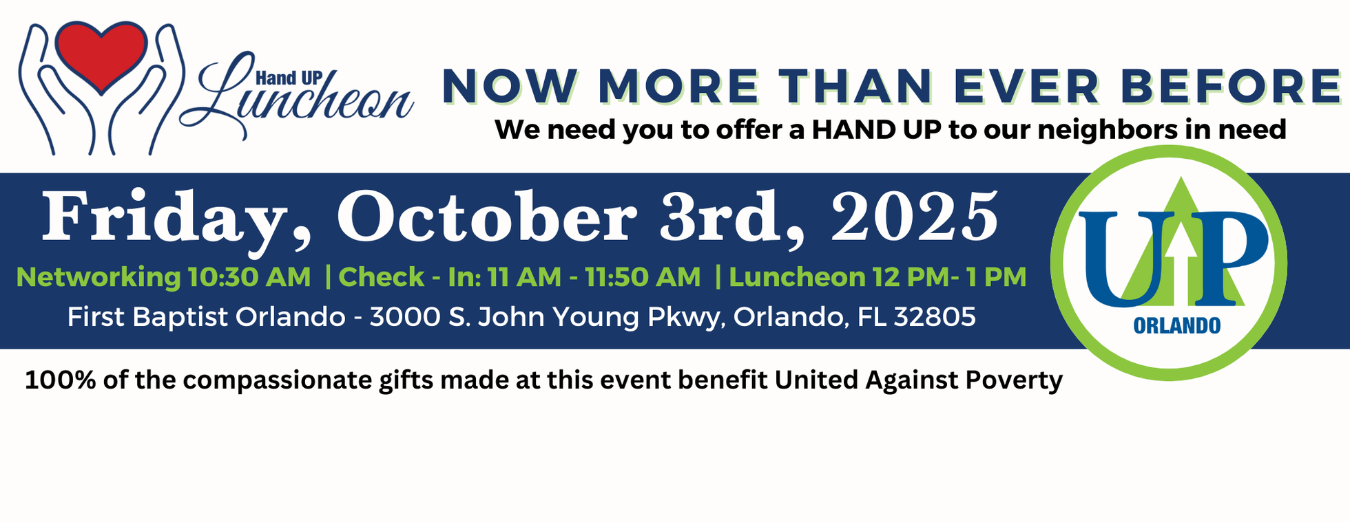Hand UP Luncheon 2025